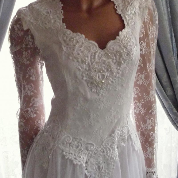 vintage jessica mcclintock wedding dresses